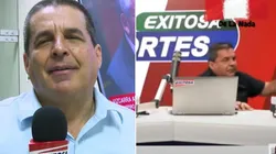 Gonzalo Núñez tomó la caída con humor.