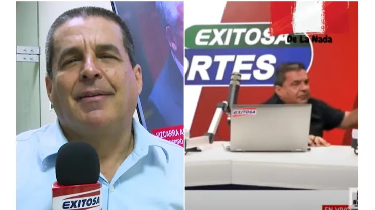 Gonzalo Núñez tomó la caída con humor.