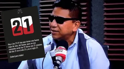 El polémico periodista Silvio Valencia promueve consumo de vino en redes sociales