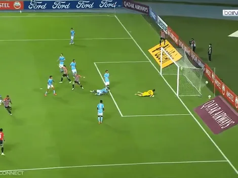 Toda de Corozo: Sao Paulo metió el 1-0 contra Cristal por mal despeje