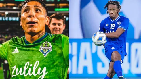 Ruidiaz y Carrillo juegan en Estados Unidos y Arabia respectivamente.