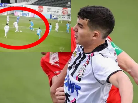 Debut goleador: Matías Succar marcó en el fútbol de Austria