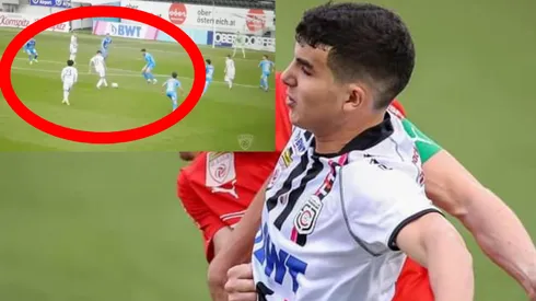 Debut goleador: Matías Succar marcó en el fútbol de Austria