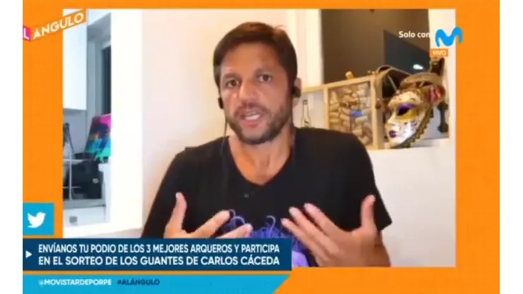 Pedro García es uno de los panelistas de Al Ángulo.