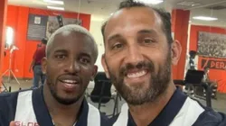 Jefferson Farfán y Hernán Barcos son atacantes de Alianza Lima.
