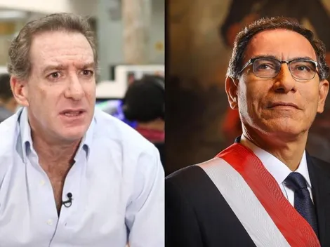 Eddie Fleischman troleó a Martín Vizcarra con personaje de dibujos animados