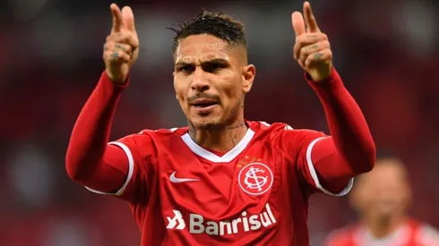 Paolo Guerrero anotó el último tanto de la goleada del Inter en el Torneo Gaucho.
