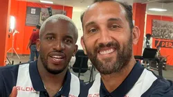 Jefferson Farfán y Hernán Barcos llegaron a Alianza Lima este año.