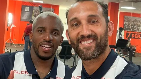 Jefferson Farfán y Hernán Barcos llegaron a Alianza Lima este año.