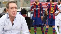 Para el periodista, el Real Madrid fue justo ganador del primer tiempo.