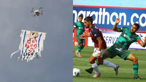 Drone fue visto en el segundo tiempo del encuentro entre Alianza Lima y Deportivo Municipal.