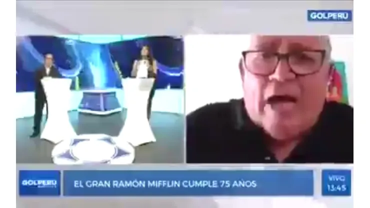 Mifflin es comentarista en GolPerú.
