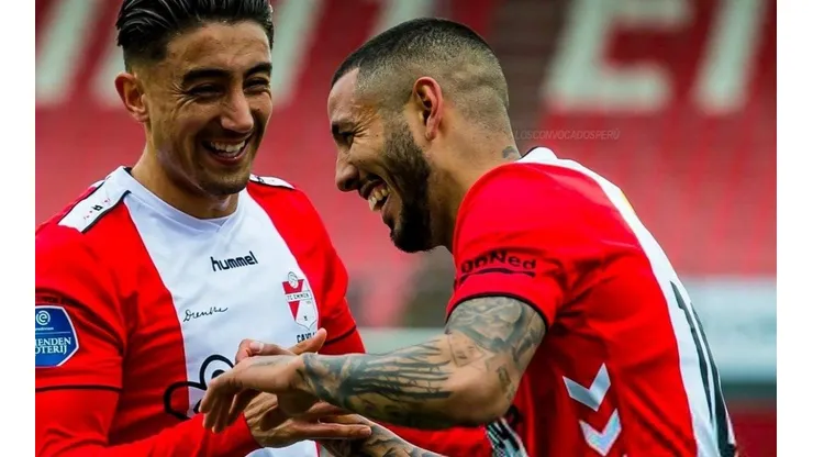 Sergio Peña es el mejor jugador del Emmen Fc.