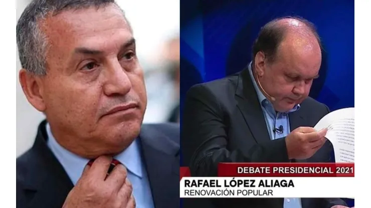 Urresti y López Aliaga aspiran a la presidencia del Perú.