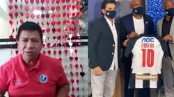 Silvio Valencia había confirmado la llegada de la Foca a Municipal.