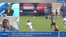 César Torres es dirigente de Alianza Lima hace años.