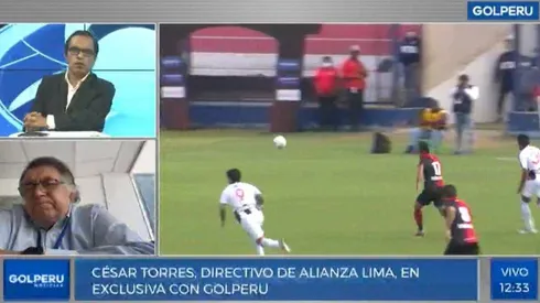 César Torres es dirigente de Alianza Lima hace años.