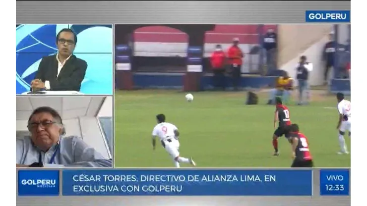 César Torres es dirigente de Alianza Lima hace años.