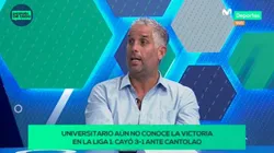 Diego Rebagliati es panelista en Movistar Deportes.