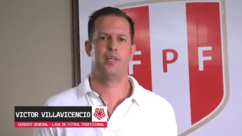 Carlos Villavicencio es el gerente de la Liga 1 movistar.