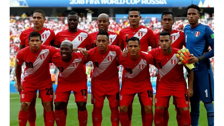La Selección, en su presentación contra Australia en el Mundial 2018 (Foto: Getty Images).