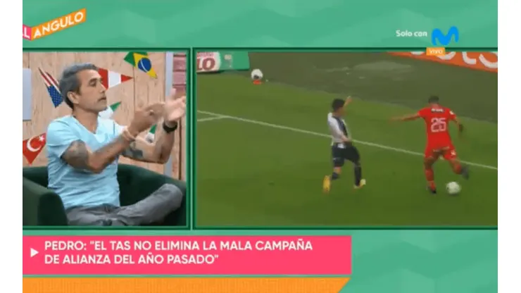 José Chávarri es panelista en Al Ángulo de Movistar Deportes.