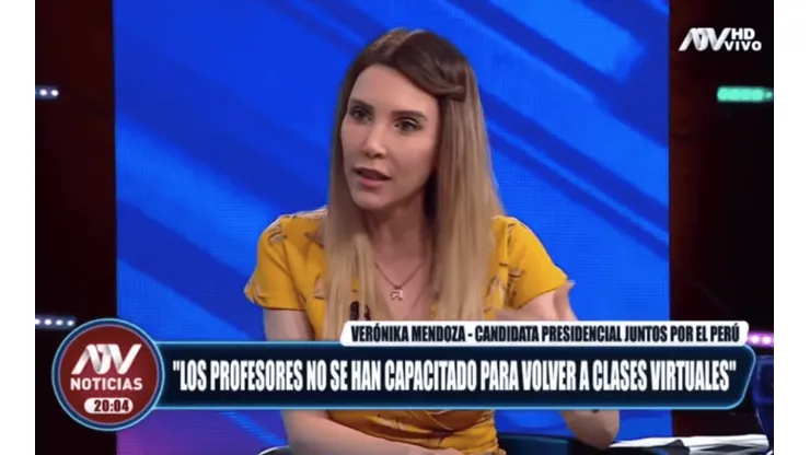 Juliana Oxenford es conductora en ATV.