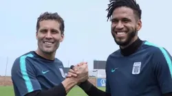 Butrón y Gallese compartieron plantel en el 2019.