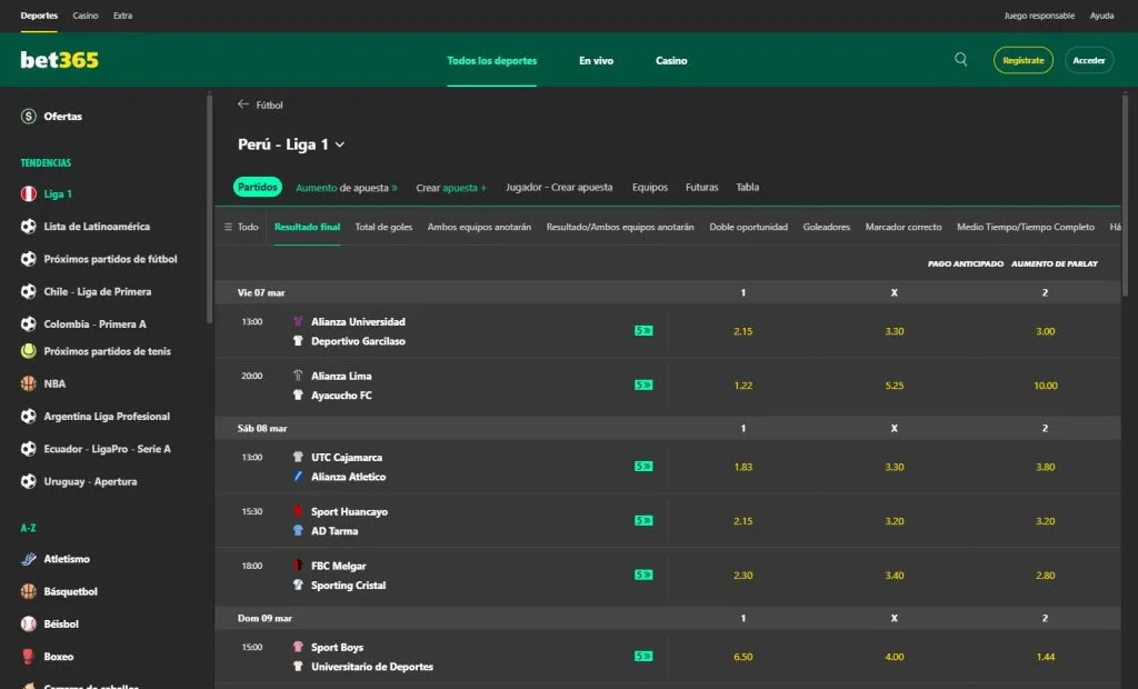bet365 opiniones