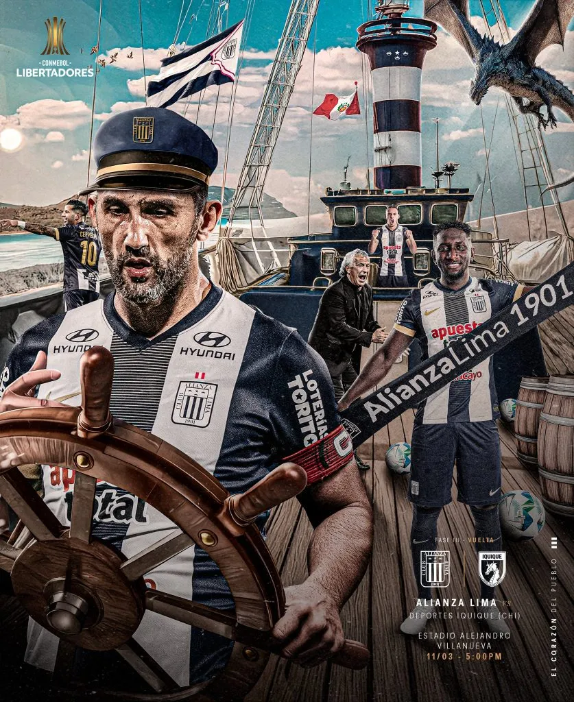 Calienta la previa contra Deportes Iquique. (Foto: Alianza Lima).