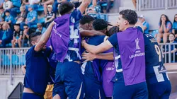 Alianza Lima celebrando.