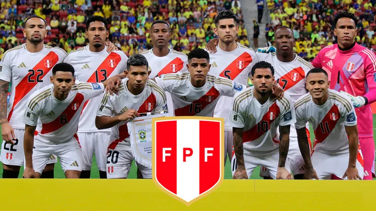 Selección Peruana en formación.