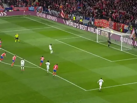 Penal fallado por Vinicius en el Atlético Madrid vs. Real Madrid por UEFA Champions League
