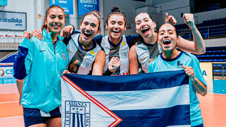 Las jugadores de Alianza Lima vóley.