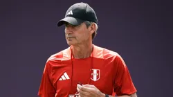 Óscar Ibáñez en un entrenamiento.