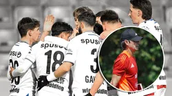 Austria Viena celebrando gol.