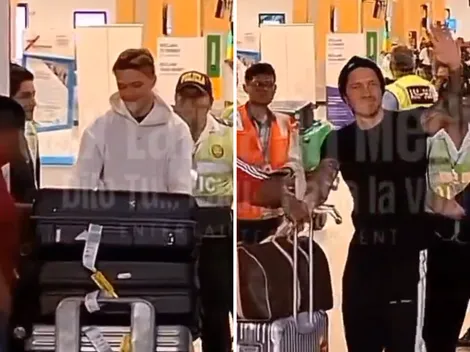 Así fue la llegada de Oliver Sonne y Gianluca Lapadula para el Perú vs. Bolivia por Eliminatorias