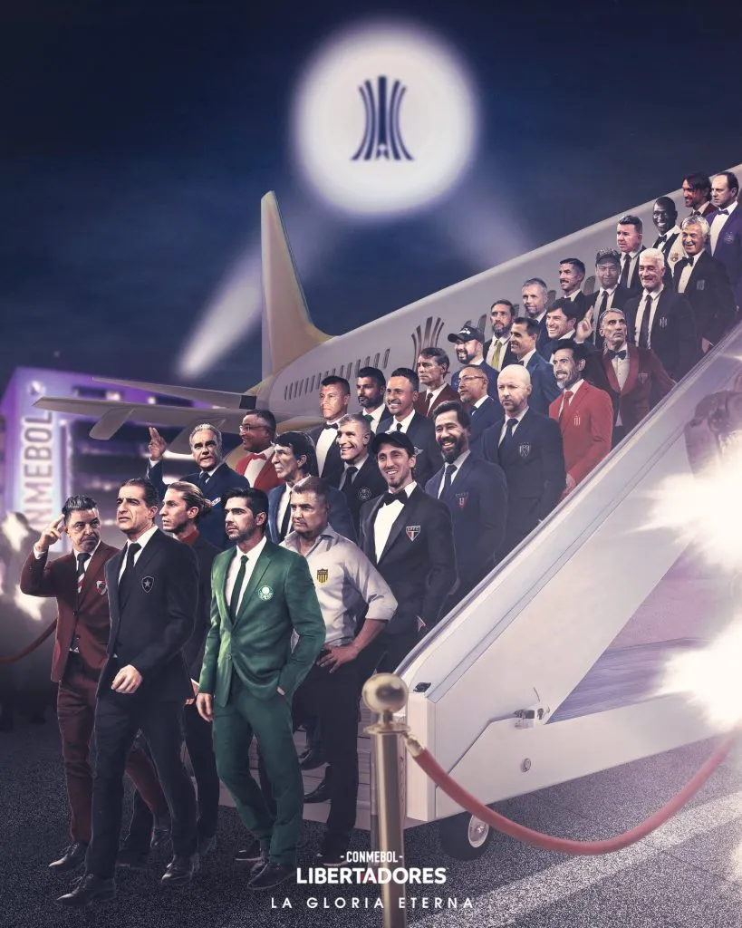 Previa al sorteo. (Foto: CONMEBOL Libertadores).