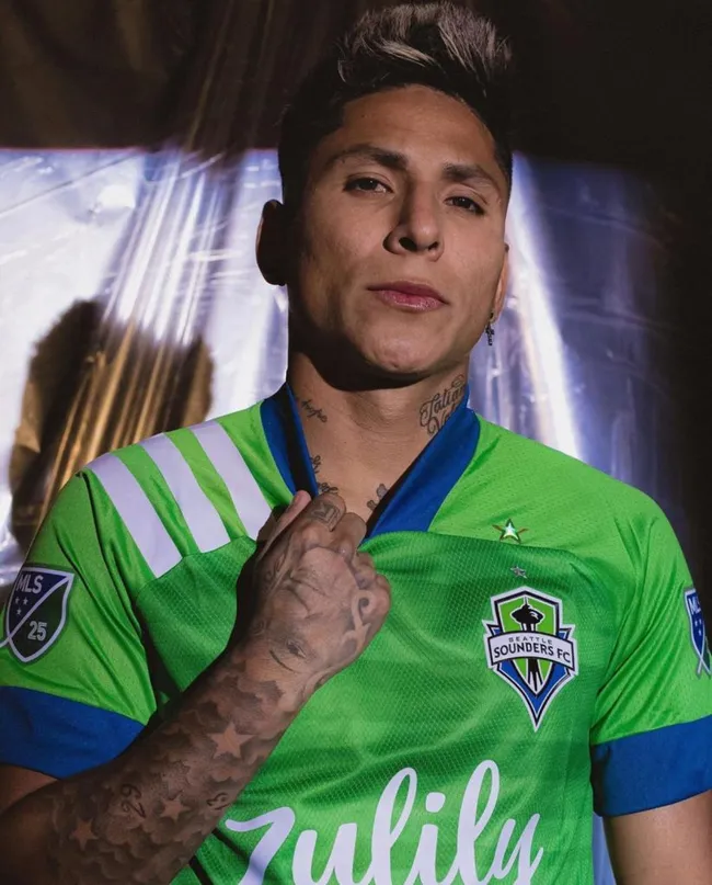 Raúl Ruidíaz en medi day. (Foto: Seattle Sounders).