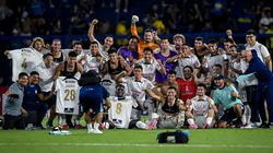 Alianza Lima y su festejo en La Bombonera tras eliminar a Boca.