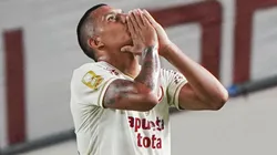 Alex Valera lamentándose.