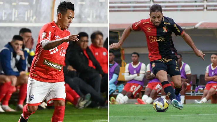 Christian Cueva y Cristian Bordacahar