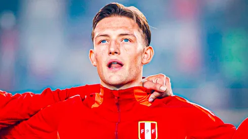 Oliver Sonne y la Selección Peruana.