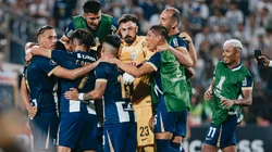 Alianza Lima celebrando.