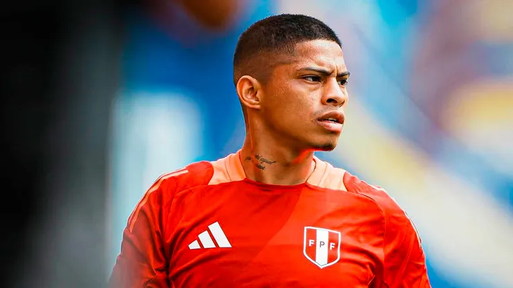 Kevin Quevedo y la Selección Peruana.