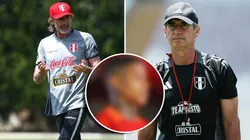 Ricardo Gareca y Óscar Ibáñez.