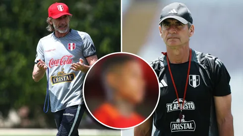 Ricardo Gareca y Óscar Ibáñez.