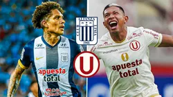 Paolo Guerrero vs. Edison Flores.