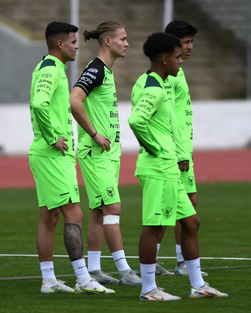 Entrenamientos de la Selección Boliviana. (Foto: La Verde).