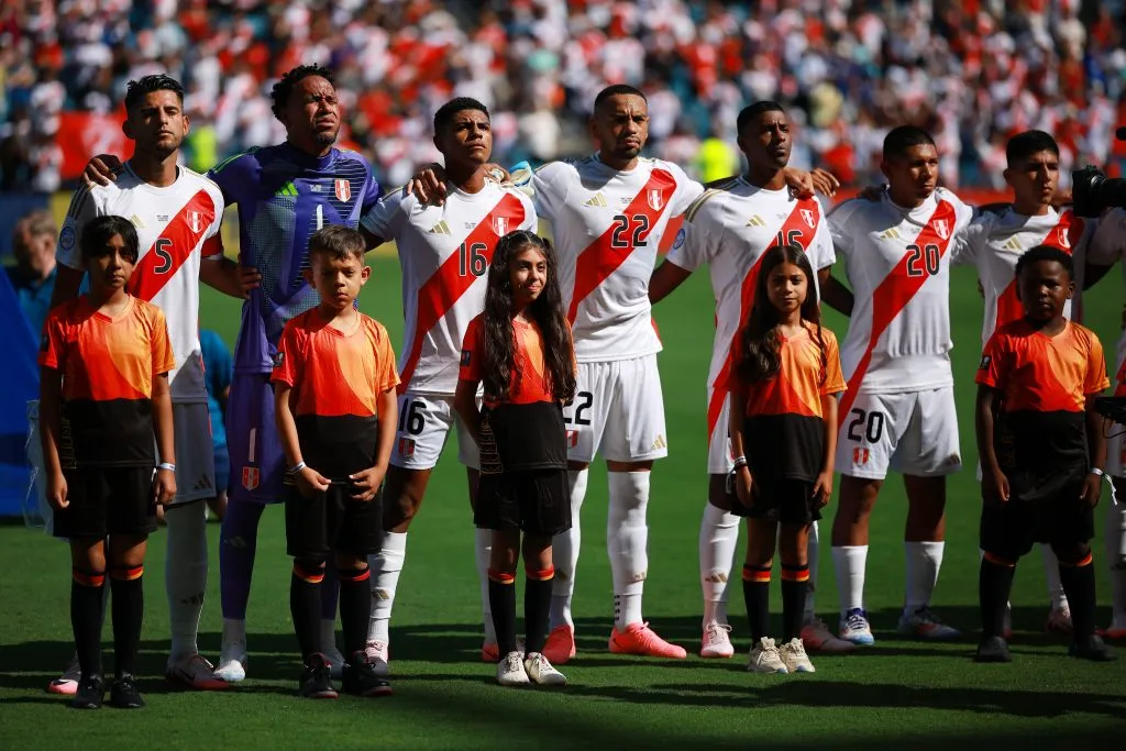 Selección Peruana en la Copa América 2024. (Photo by Hector Vivas/Getty Images)
